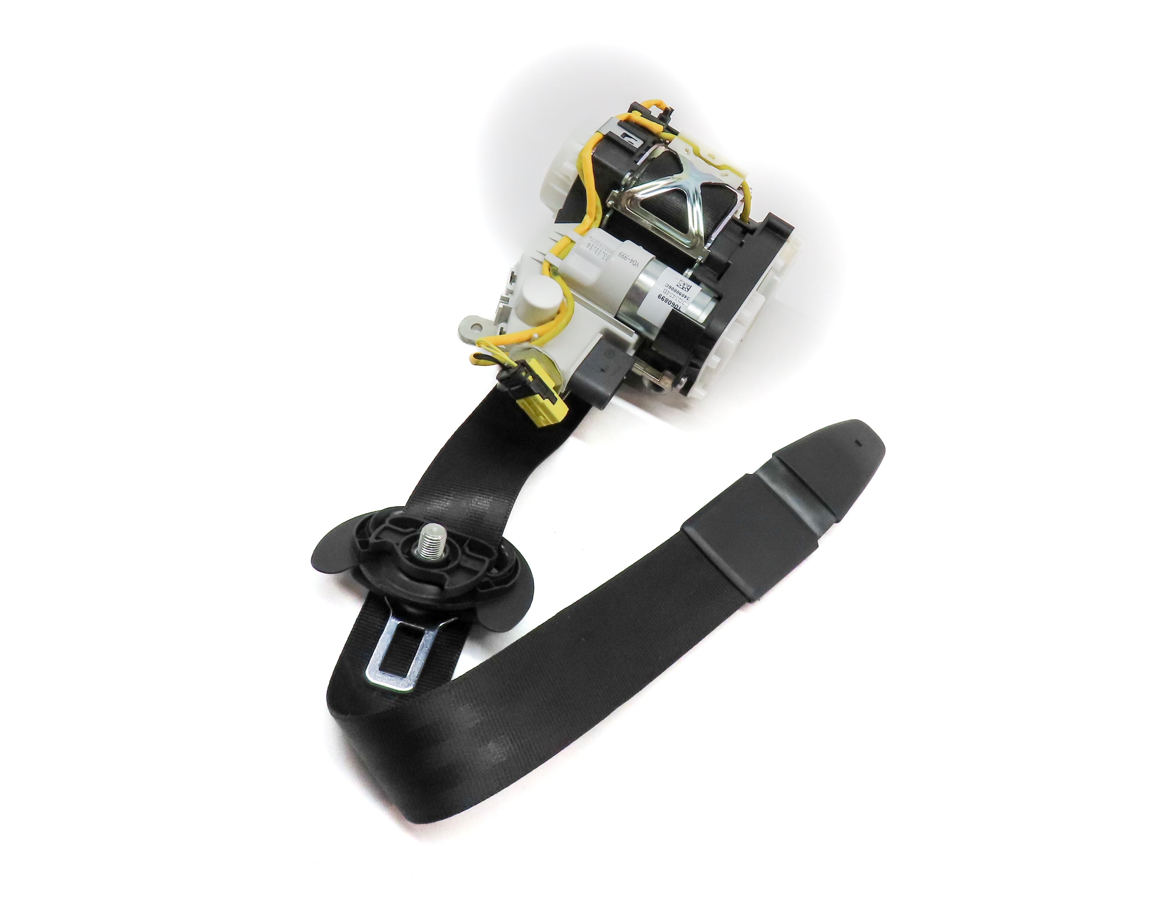 2012-2017 AUDI A6 S6 (C7) RIGHT FRONT PASSENGER SEATBELT RETRACTOR (Black) — exact item pictured